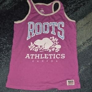 Roots Kids Tank Top in Vibrant Purple